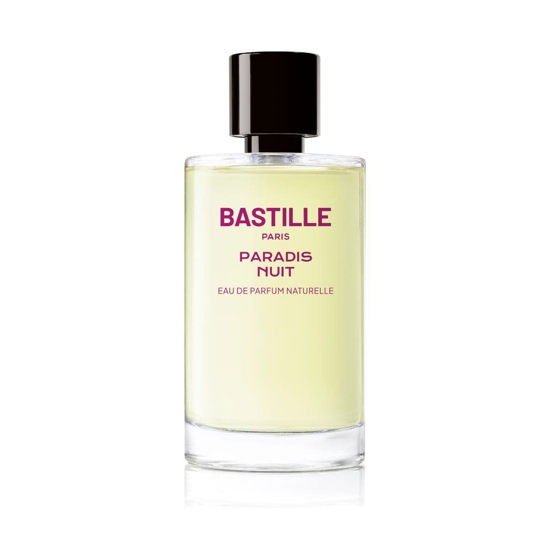 Paradis Nuit Bastille 100ml blends the richness of sandalwood with the warmth of bitter cocoa in a sensual scent