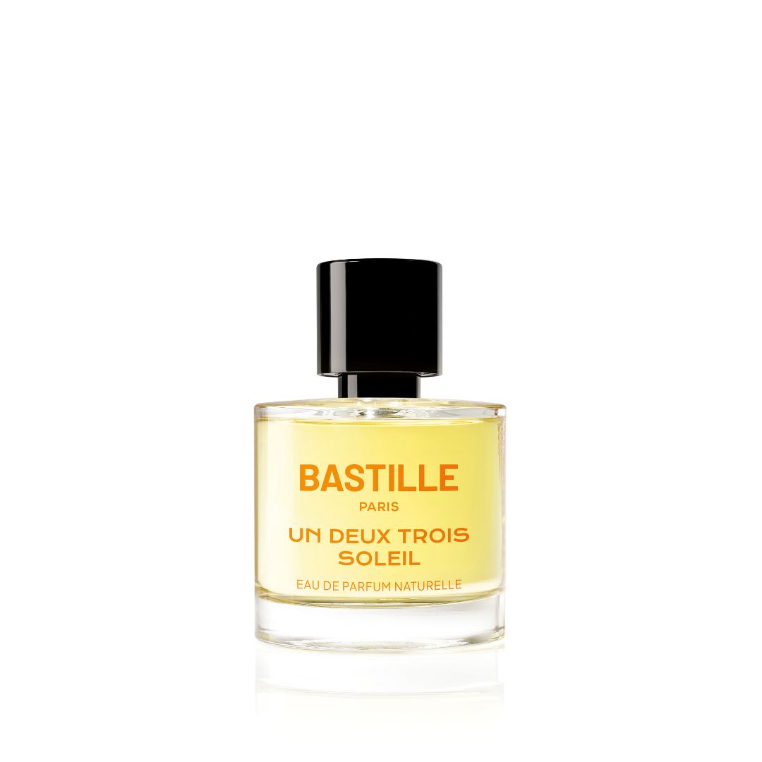 Un Deux Trois Soleil Bastille Parfums for women and men is a warm, almondy scent that’s comforting and easy to wear