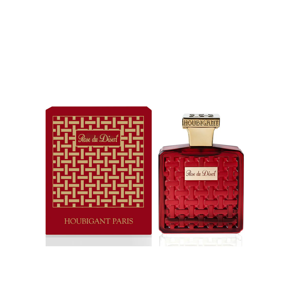 Rose du Desert, a delicate rose perfume by Houbigant comes with fresh notes of bergamot, lemon blossom, and yuzu for women.