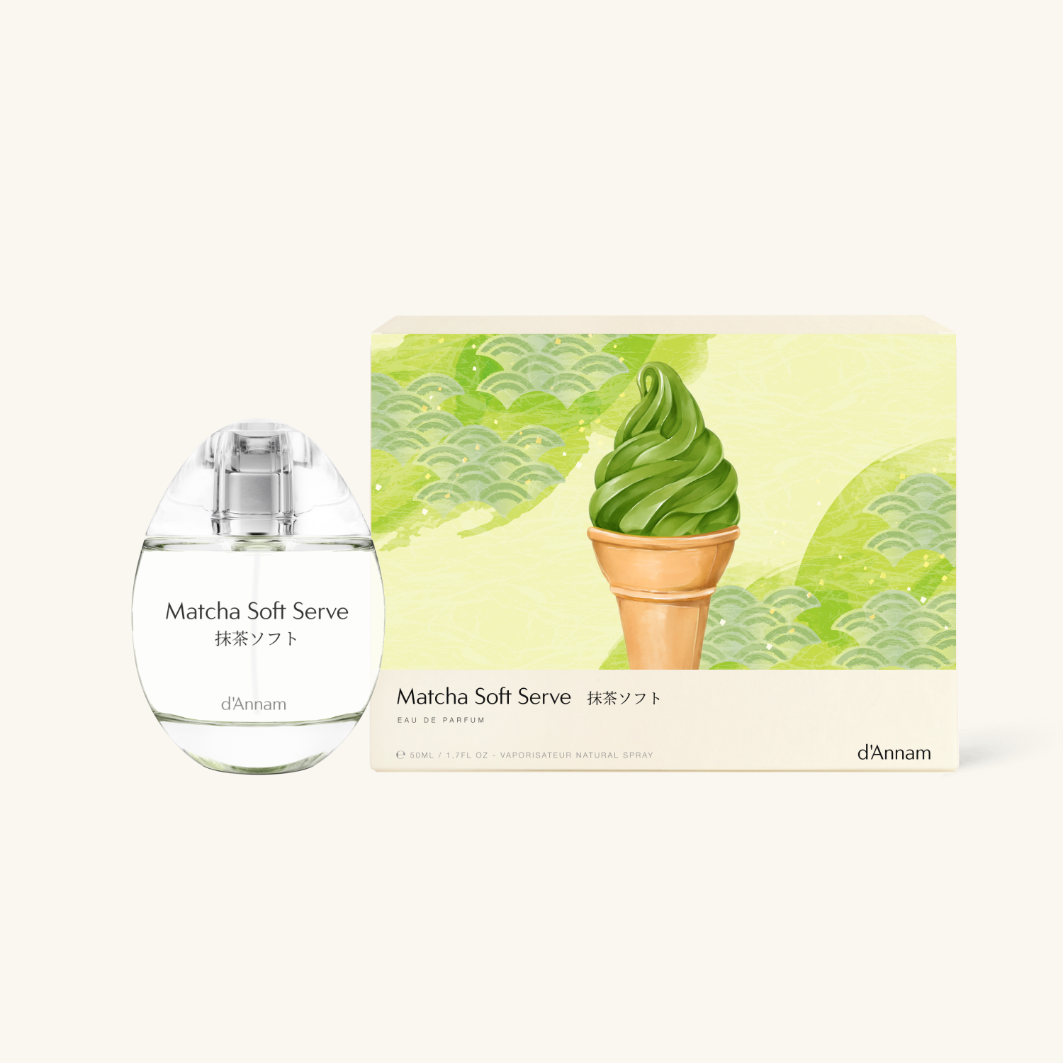 Matcha Soft Serve de d'Annam, 50 ml