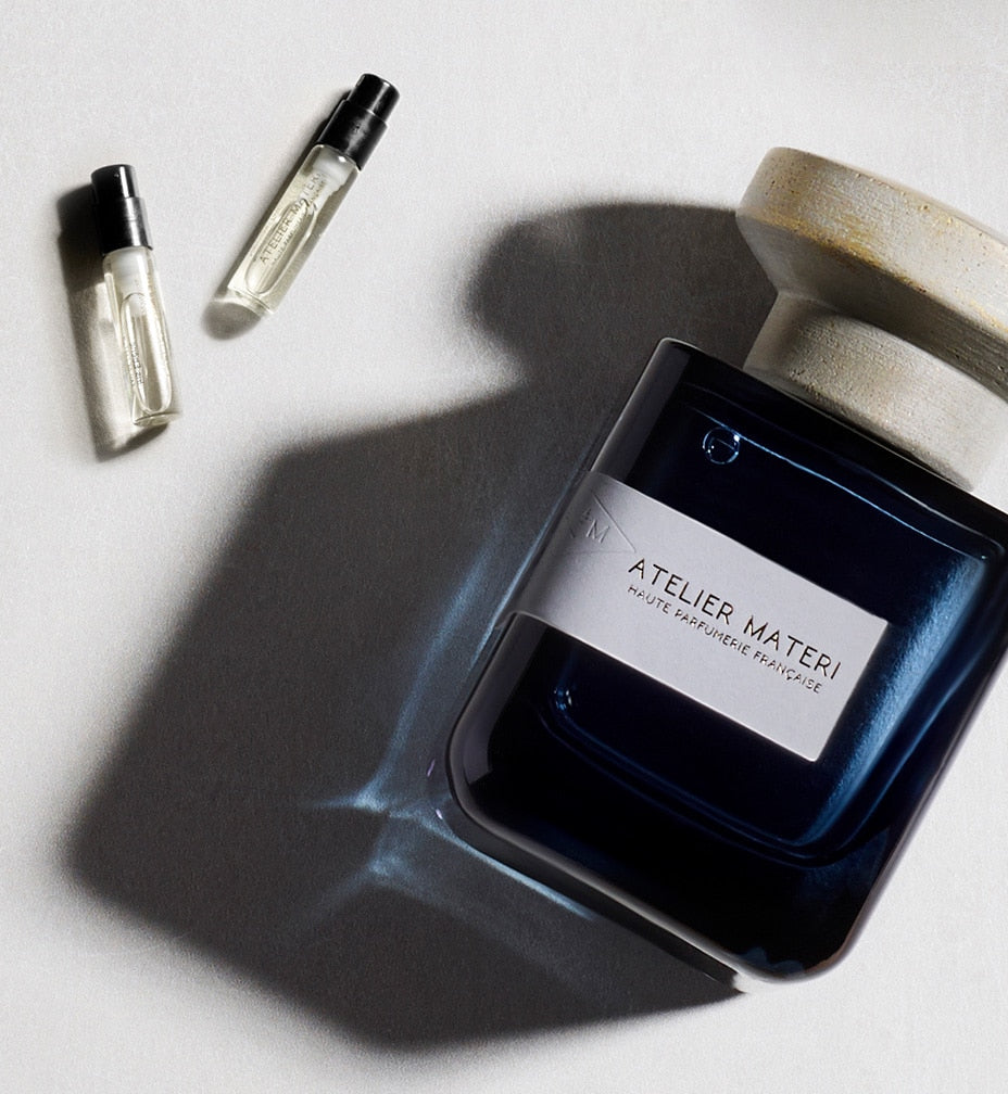 Cuir Nilam, Atelier Materi, 100ML. Available at H Parfums