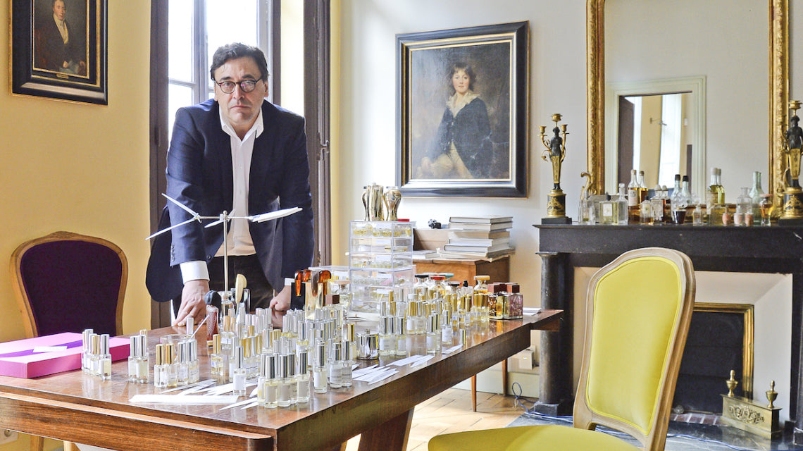 Gilles Thévenin from Lubin perfume House