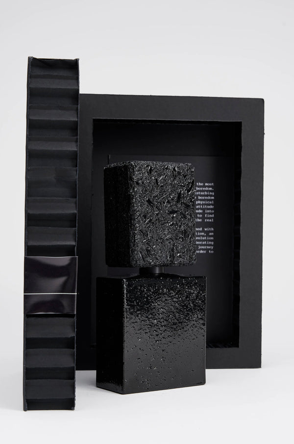 Ennui Noir by UNUM is a creamy vanilla and patchouli extrait, evoking solitude and self-discovery