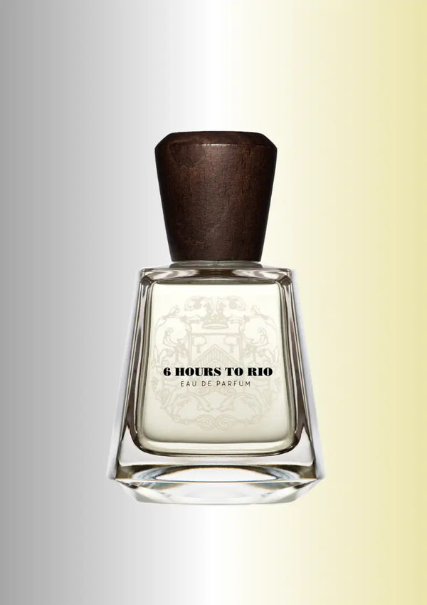 6 Hours to Rio perfume opens with a luminous burst of mango and evolves into a deep, spicy floral amber for her