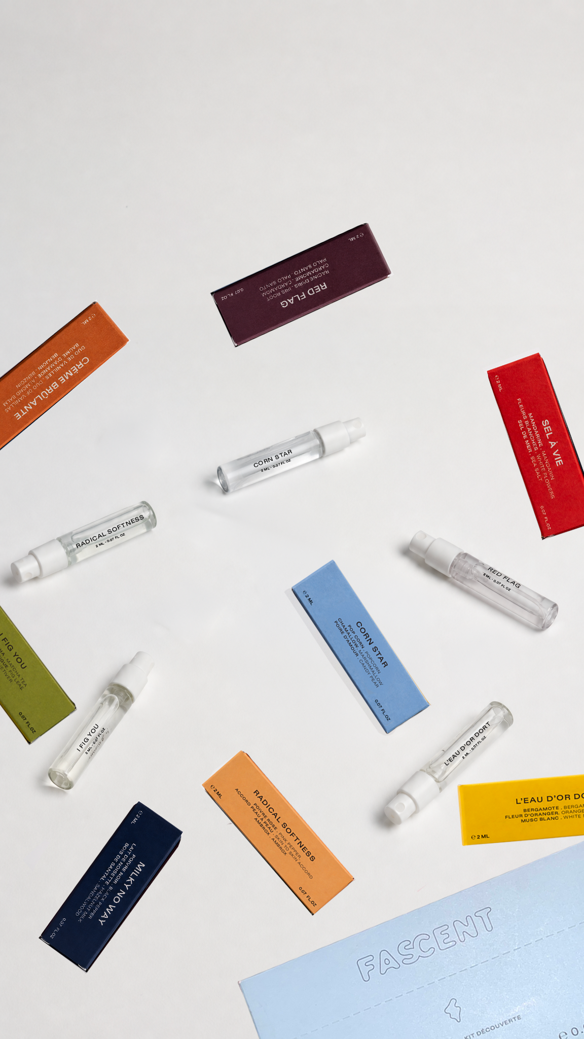 Fascent Discovery Set (8 × 2 ml)
