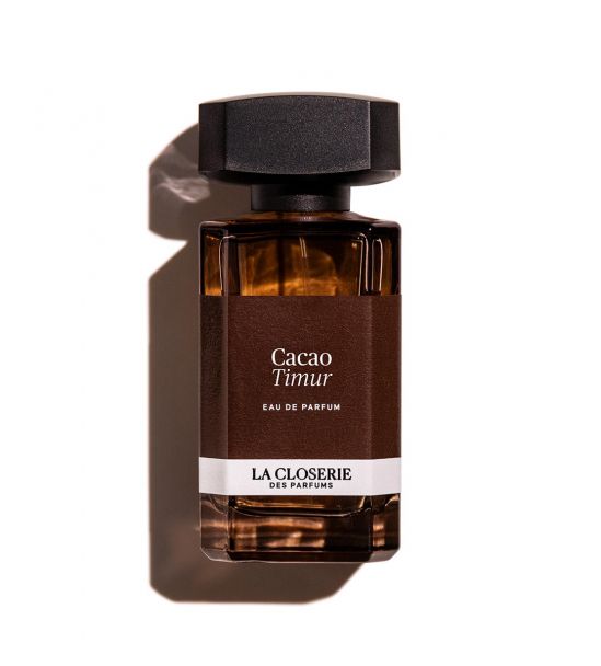 Cacao Timur – Eau de Parfum by La Closerie des Parfums, a citrusy, spicy oriental fragrance with peppery accents.