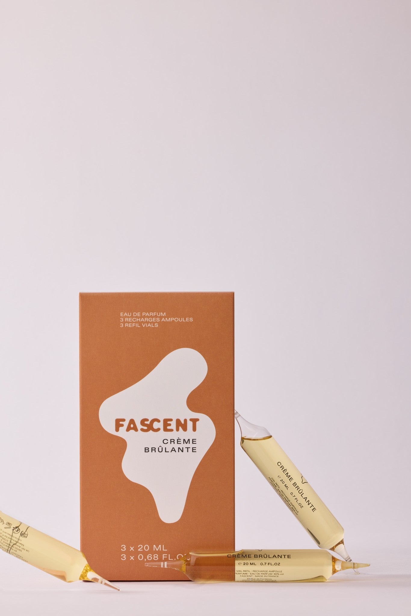 Crème Brûlante – Recharge ampoules en coffret – Fascent